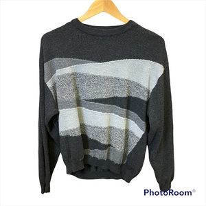 St. Croix Trend Large Wool Acrylic Blend Sweater